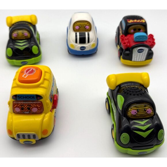 Vtech Go Go Smart Wheels Cars Light-up Sounds Lot of 5 all tested - Picture 2 of 3